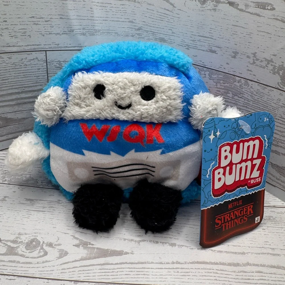 Bum Bumz Netflix Stranger Things 4.5-In 4 Pack Collectible Complete Collection - Picture 7 of 10